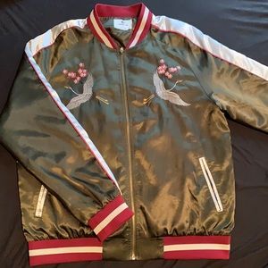 Bomber Jacket (Olive Green)